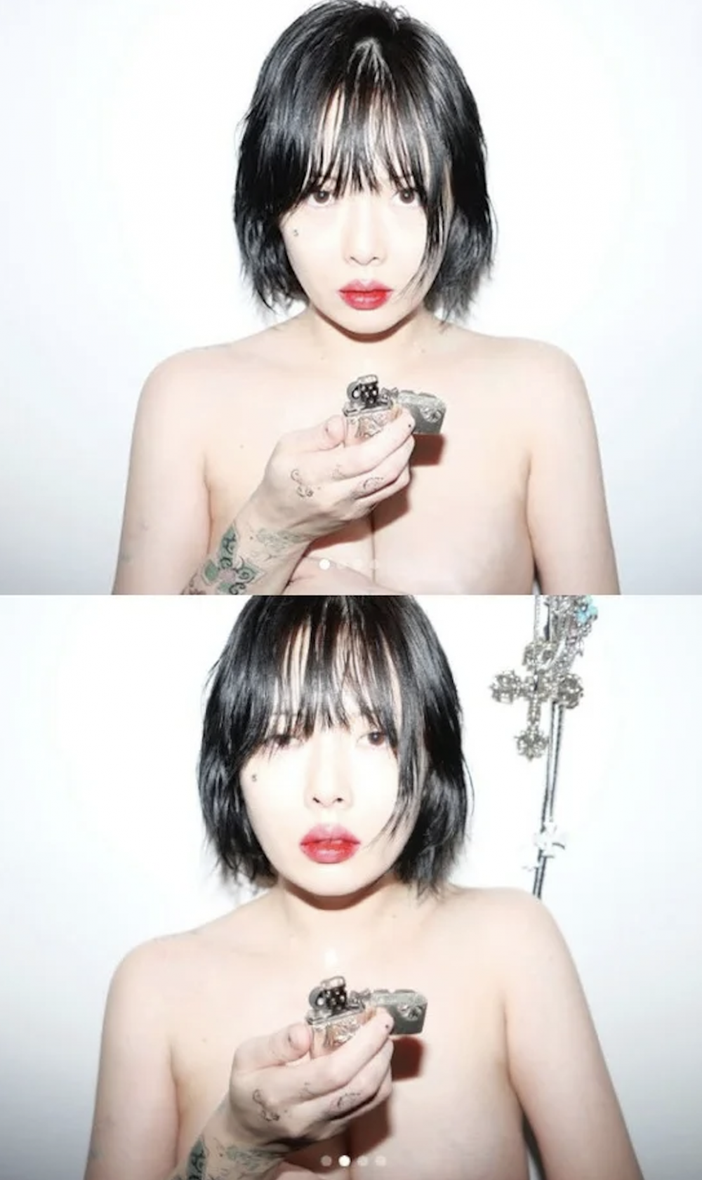 postingan syur HyunA langsung dihapus [instagram]